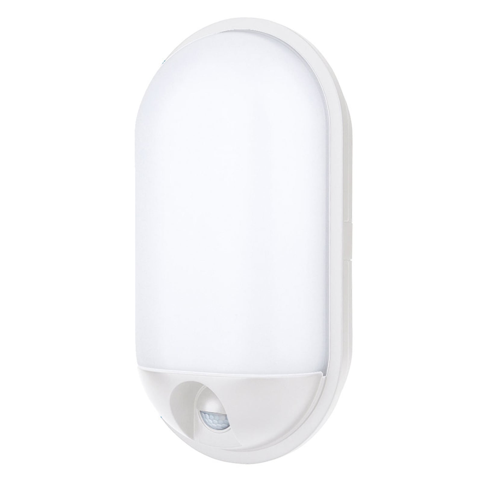 LED utevegglampe Schwabing XXLS med bevegelsessensor hvit IP65 20W