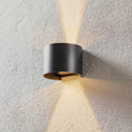 LED utevegglampe Scotty justerbar spredningsvinkel antrasitt IP54 forfra