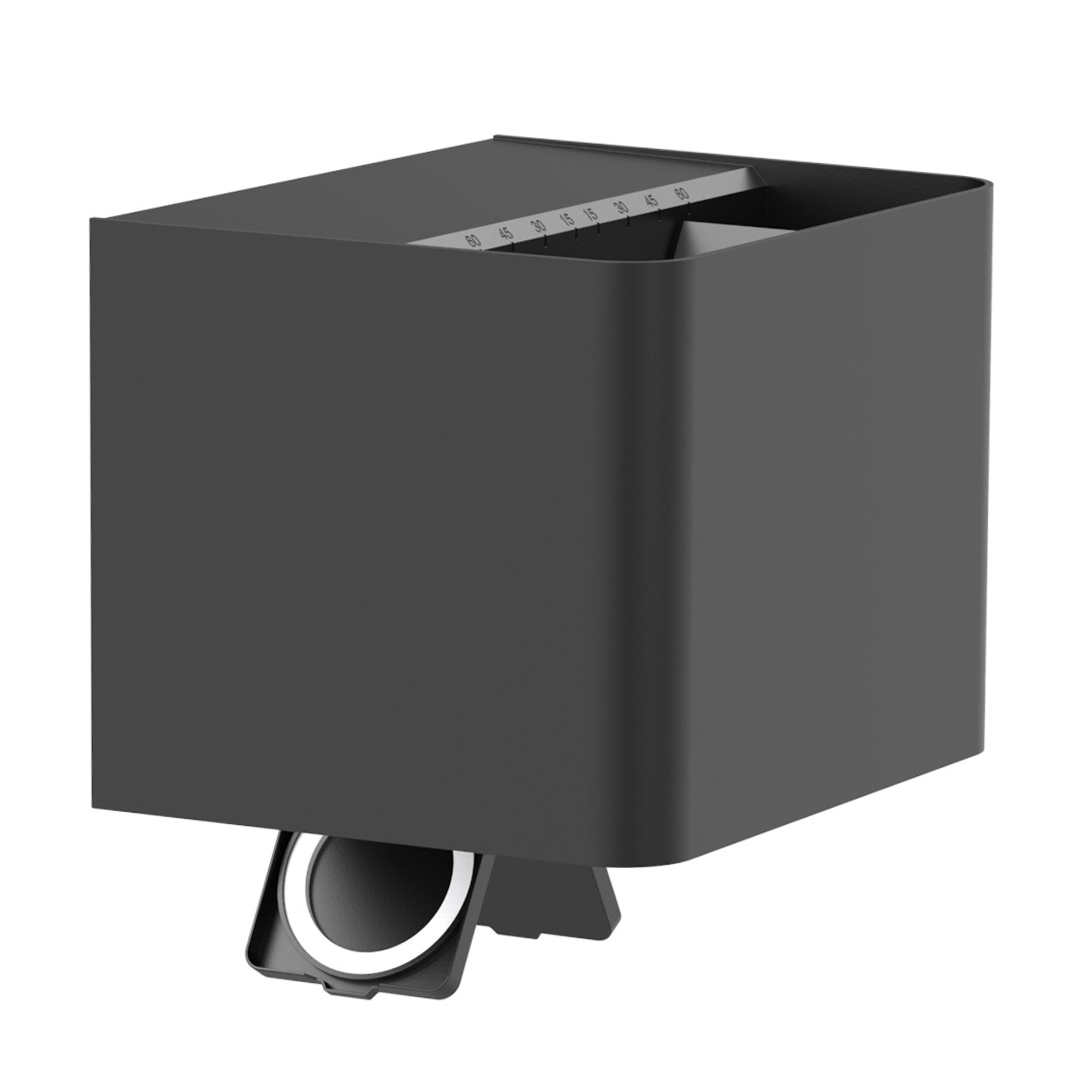 Detalj av LED utevegglampe Shadow opp/ned dimbar CCT med stikkontakt IP54