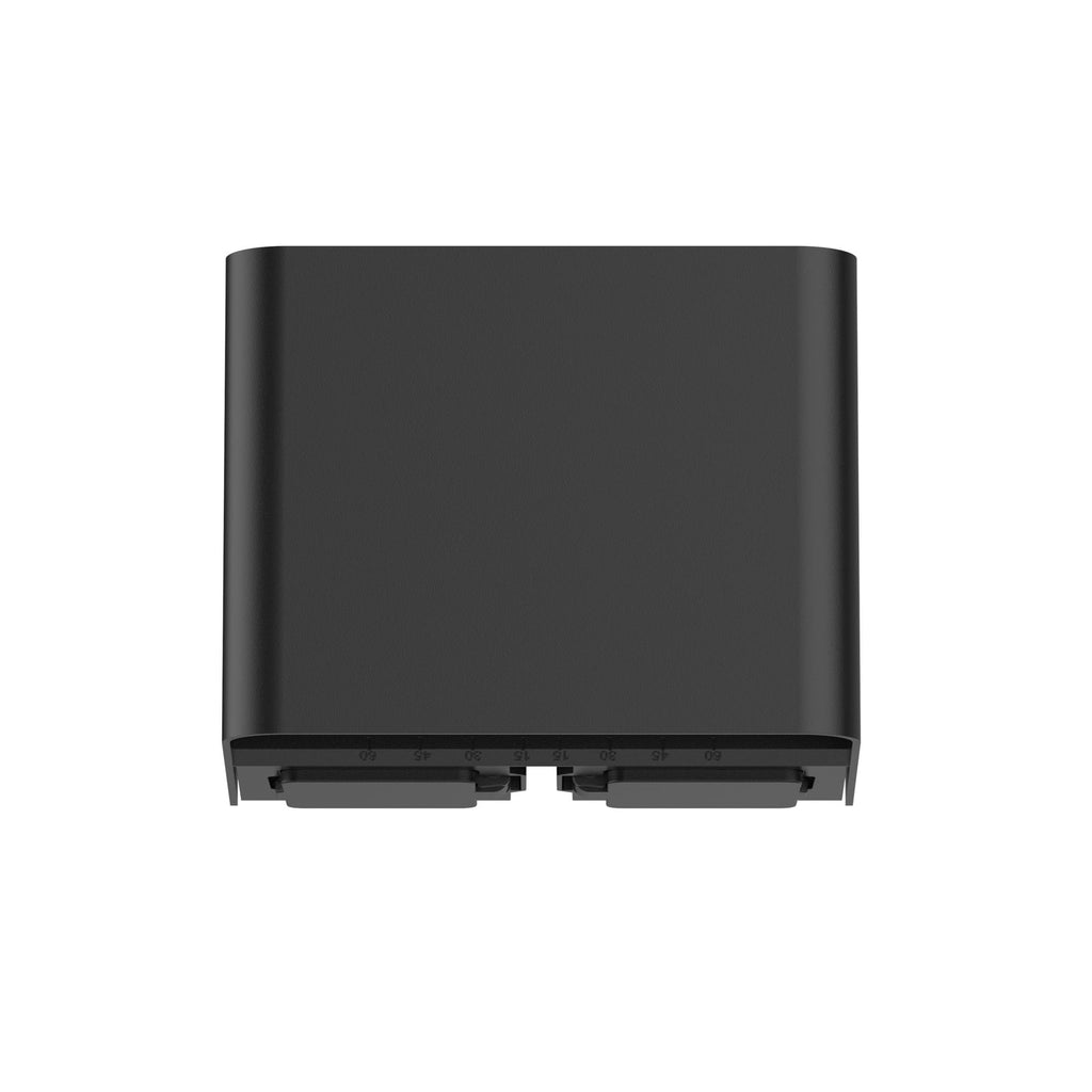 Montert LED utevegglampe Shadow opp/ned dimbar CCT med stikkontakt IP54