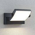 LED utevegglampe Sherin svingbar antrasitt IP54 forfra