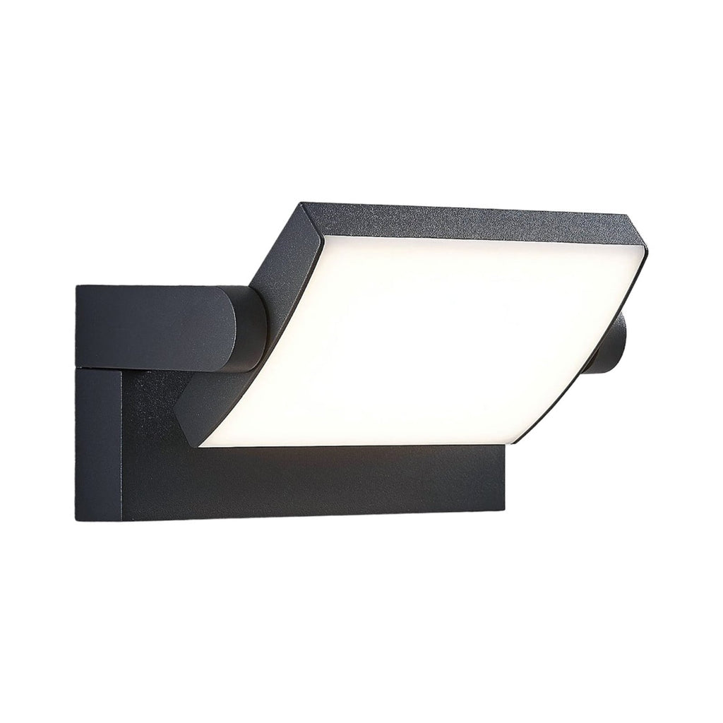 LED utevegglampe Sherin svingbar detalj av lampehode