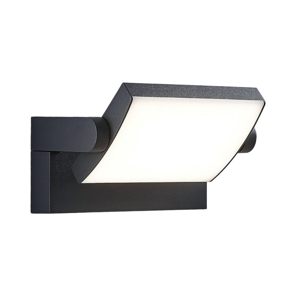 LED utevegglampe Sherin svingbar detalj av lampehode
