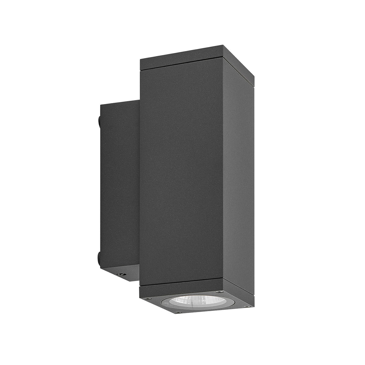 LED utevegglampe ShoreLine Pro Square opp/ned dimbar CCT IP65 forfra