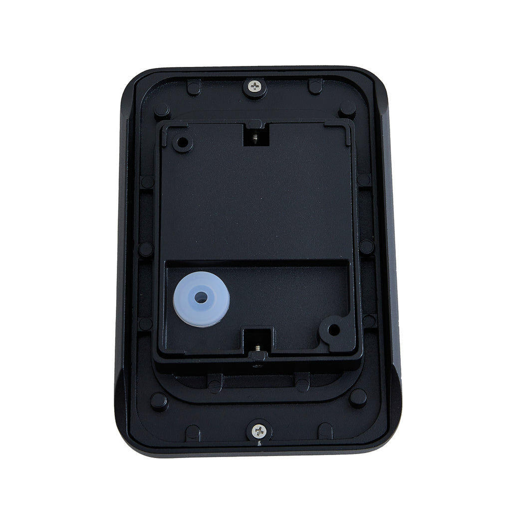 LED utevegglampe Sibara antrasitt kantet 9W IP54 sideprofil
