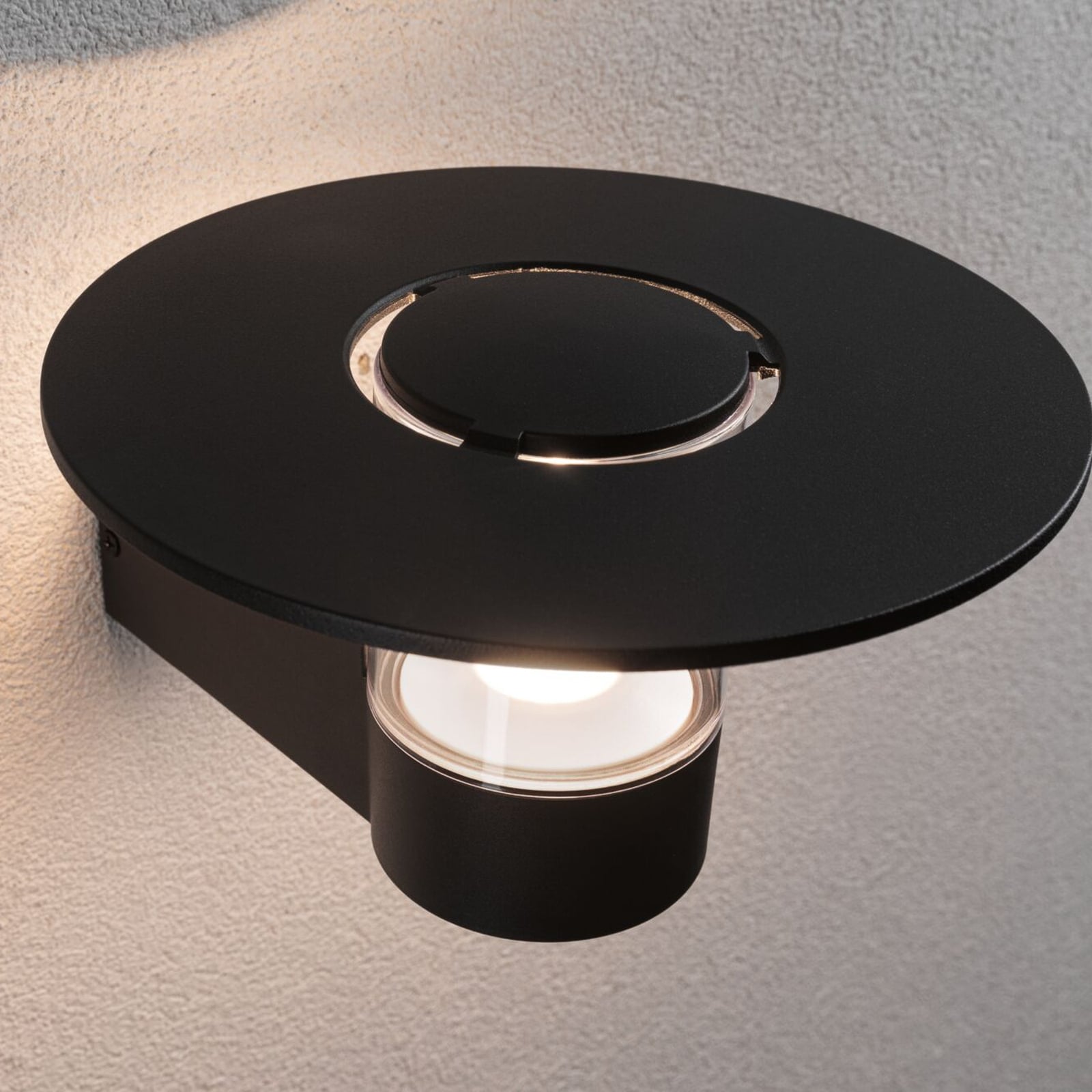 LED utevegglampe Sienna med varmt hvitt lys 3000K