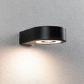 LED utevegglampe Silma med bevegelsessensor antrasitt IP44 forfra