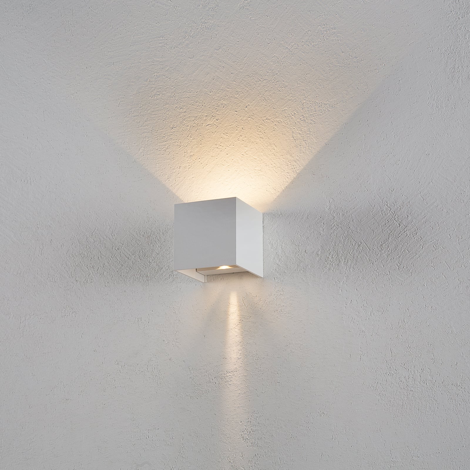 LED utevegglampe Siri 44 opp og ned dimbar IP54 bakside