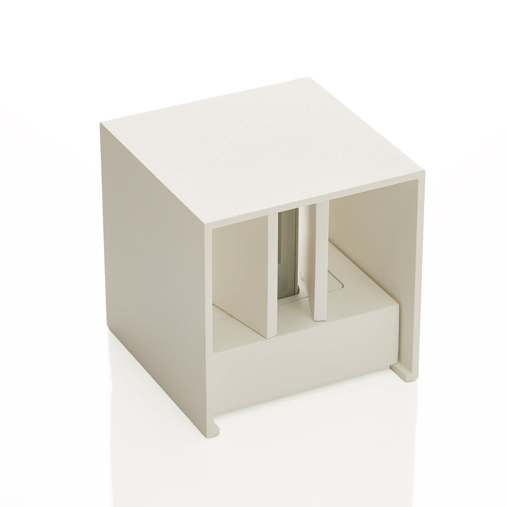 LED utevegglampe Siri 44 opp og ned dimbar IP54 sideprofil