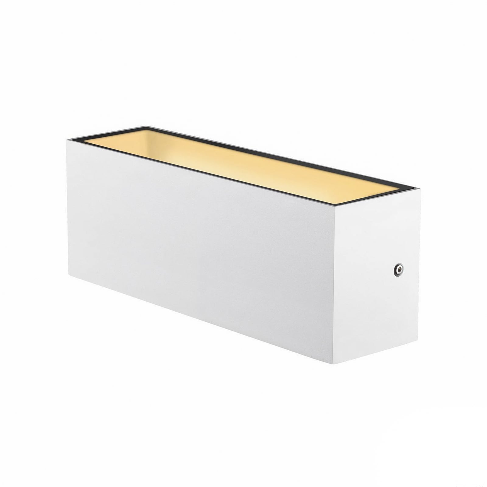 Detalj av LED utevegglampe Sitra opp/ned hvit CCT 30 cm