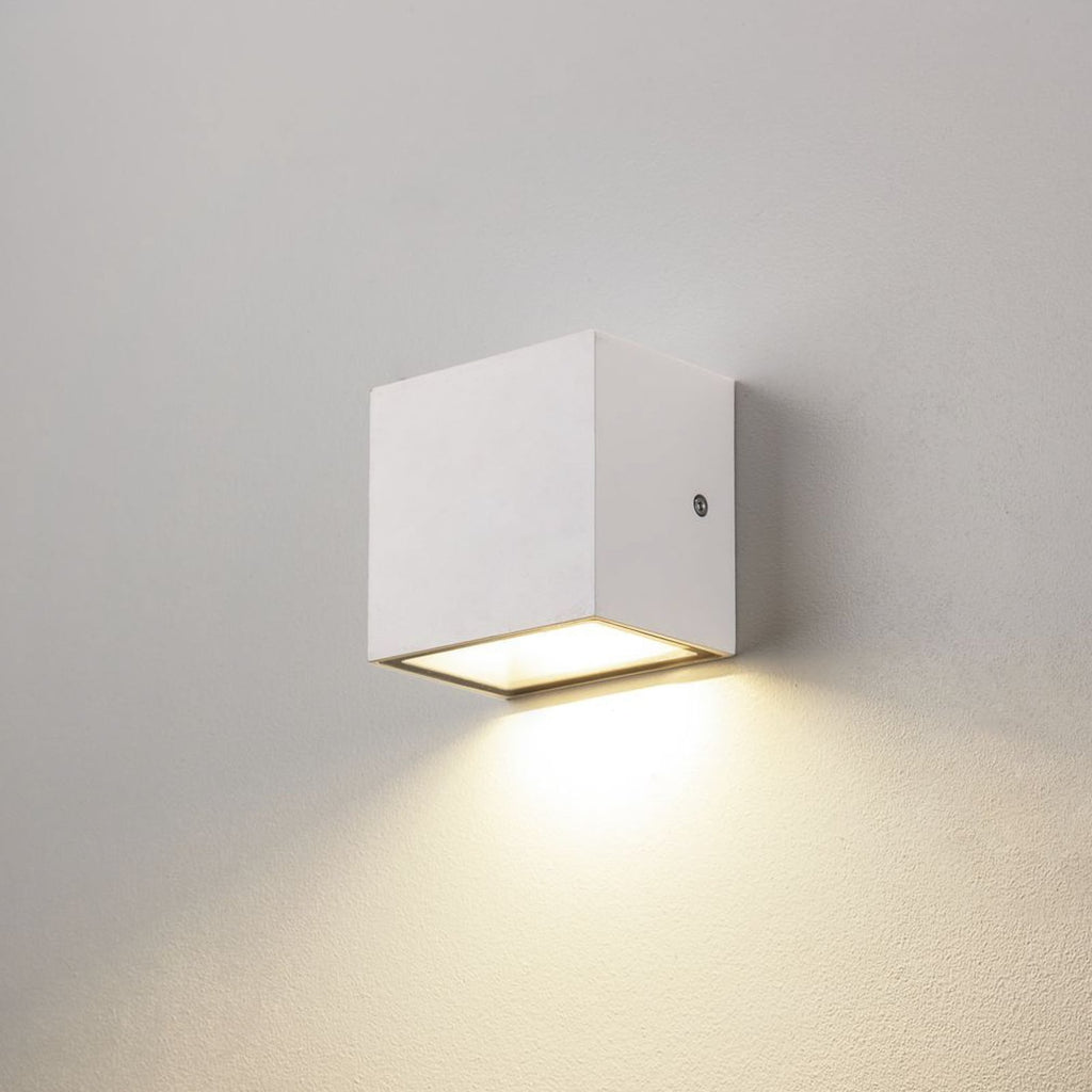 LED utevegglampe Sitra Single CCT hvit IP44 forside
