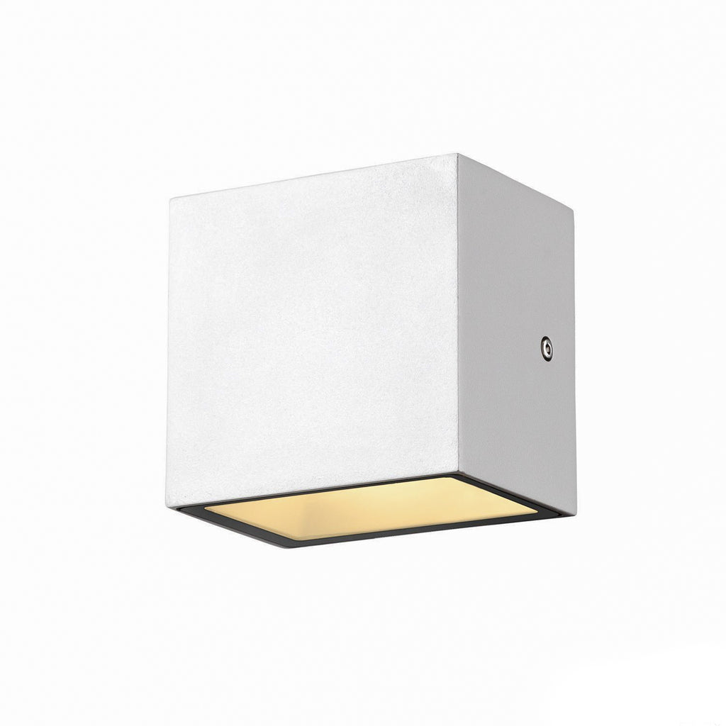 Detalj av LED utevegglampe Sitra Single CCT hvit IP44