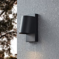 LED utevegglampe Stagnone svart GU10 IP54 forside