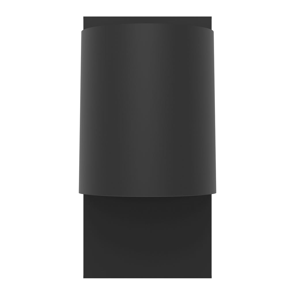 LED utevegglampe Stagnone svart GU10 IP54 nærbilde