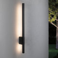 LED utevegglampe Stan antrasitt indirekte lys 80 cm forside