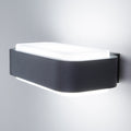 LED utevegglampe Sticker opp/ned aluminium 13W IP65 forside