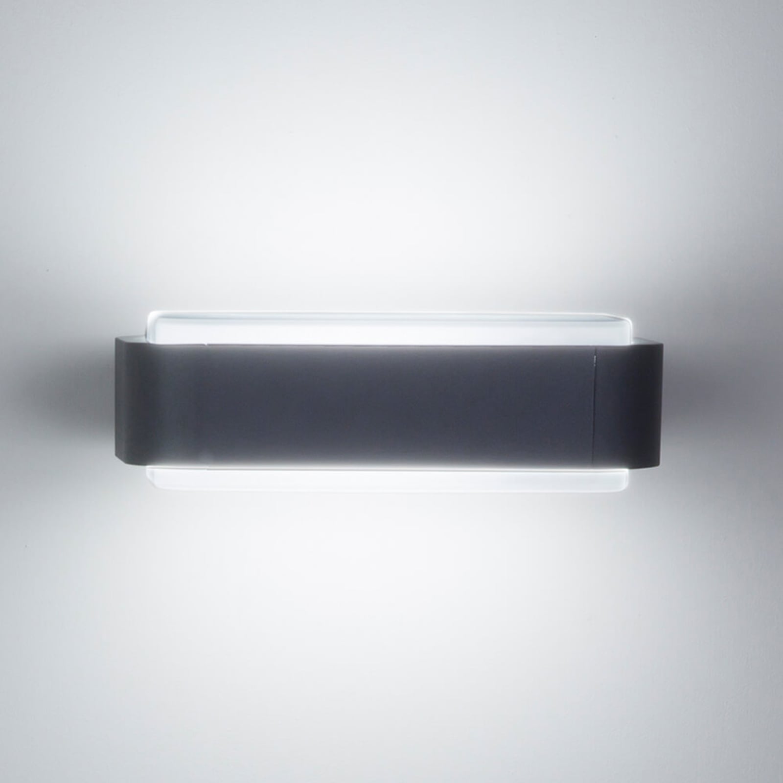 Detalj av LED utevegglampe Sticker opp/ned aluminium 13W IP65