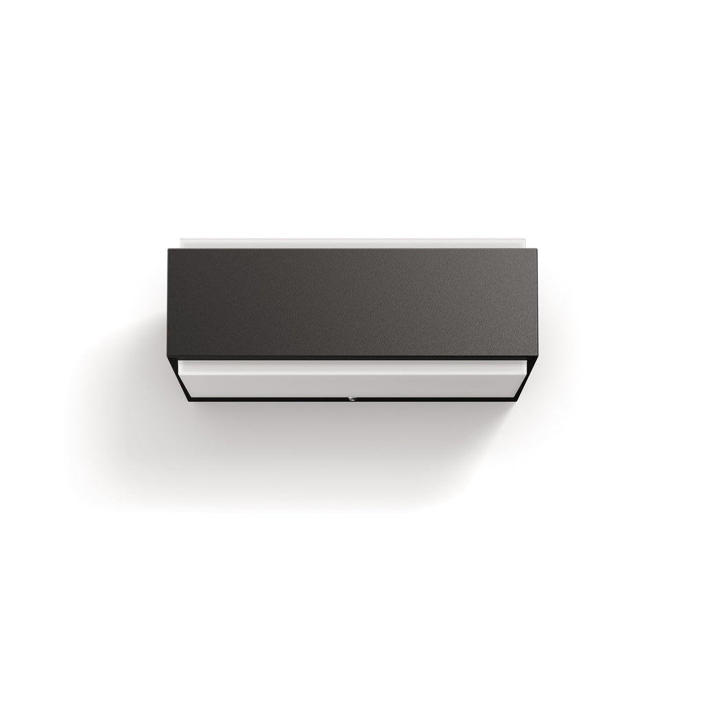 LED utevegglampe Stratosphere 2-lys antrasitt IP44 Philips detalj