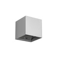 LED utevegglampe Talent oppladbar med sensor titan forfra