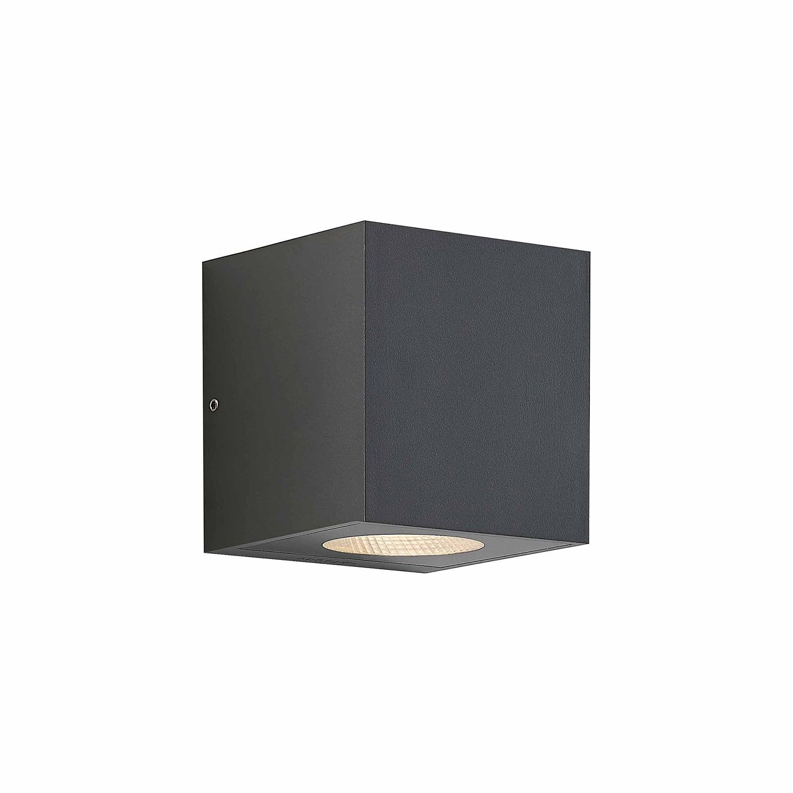 LED utevegglampe Tassnim 2-lys antrasitt dimbar IP65 side