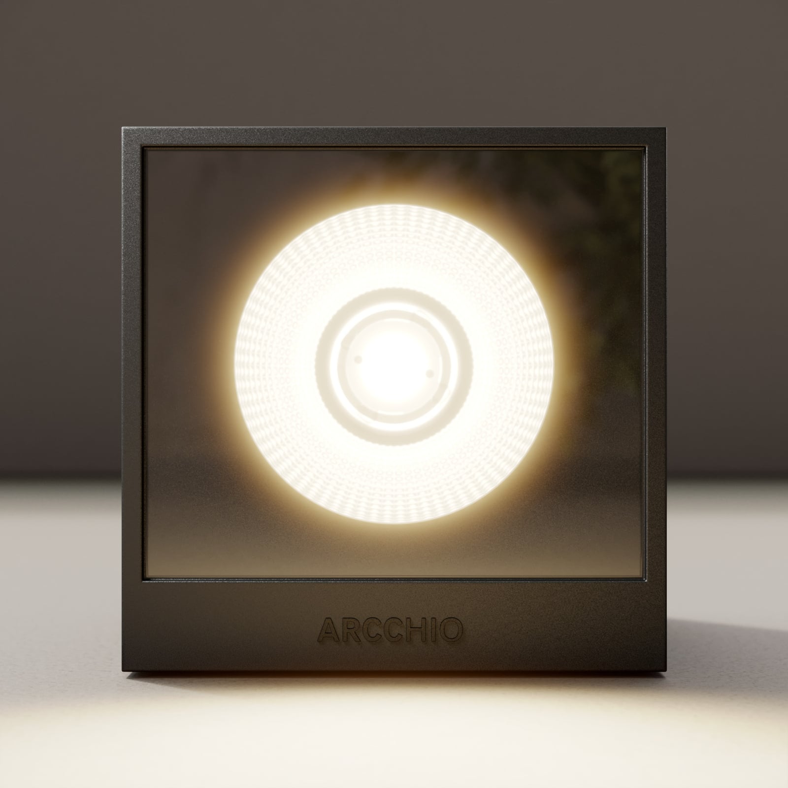 LED utevegglampe Tassnim dimbar antrasitt IP65 design