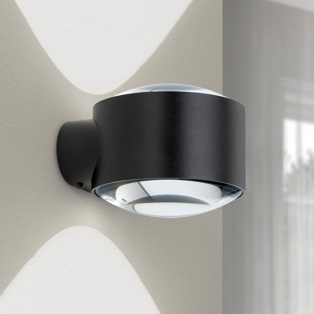 LED utevegglampe Tatra opp/ned dimbar front