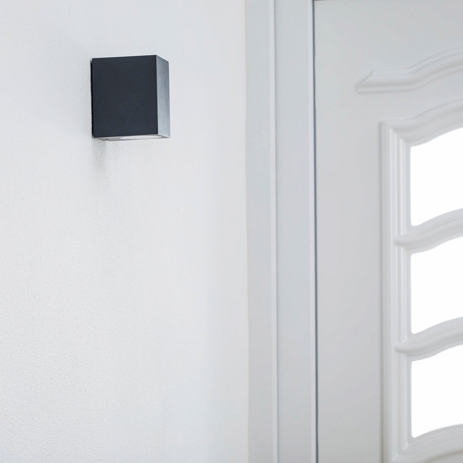 LED utevegglampe Tavi antrasitt detalj