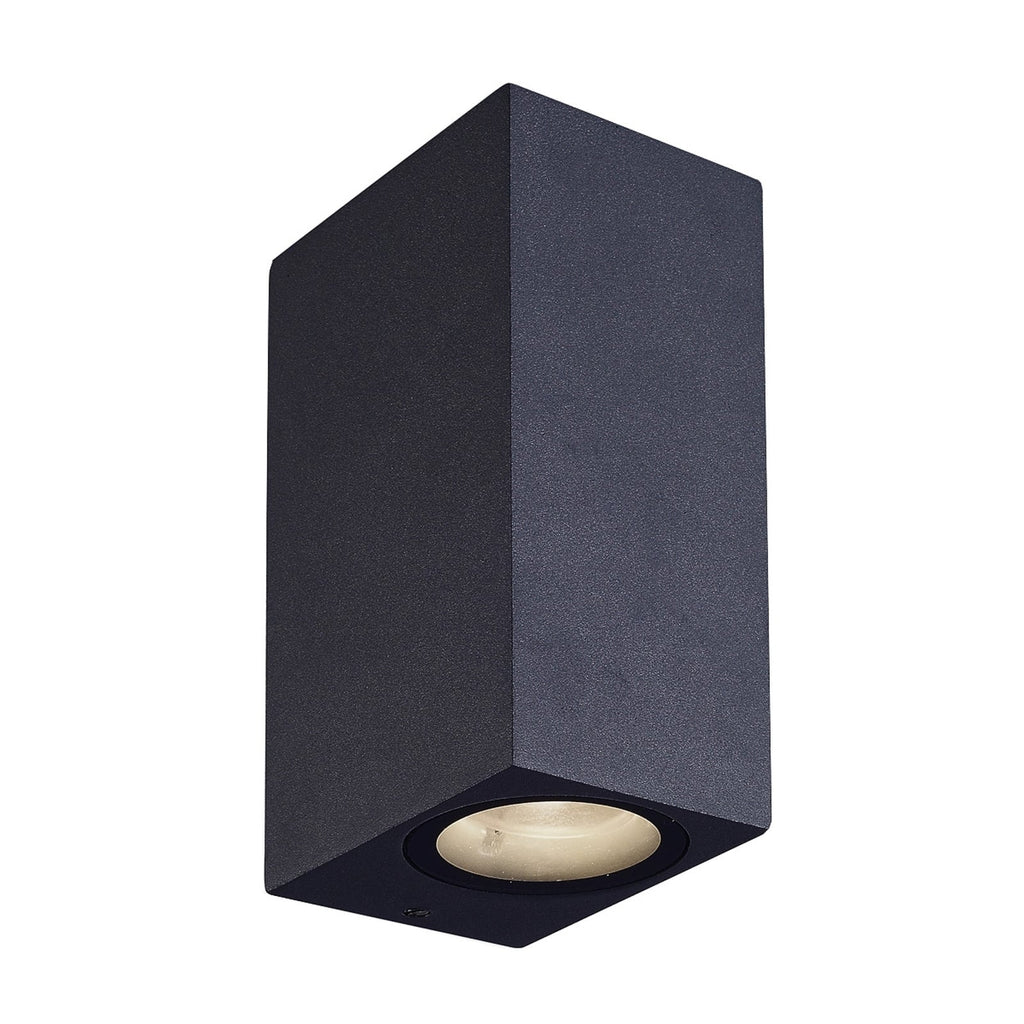 LED utevegglampe Tavi antrasitt 14,5 cm IP54 forfra