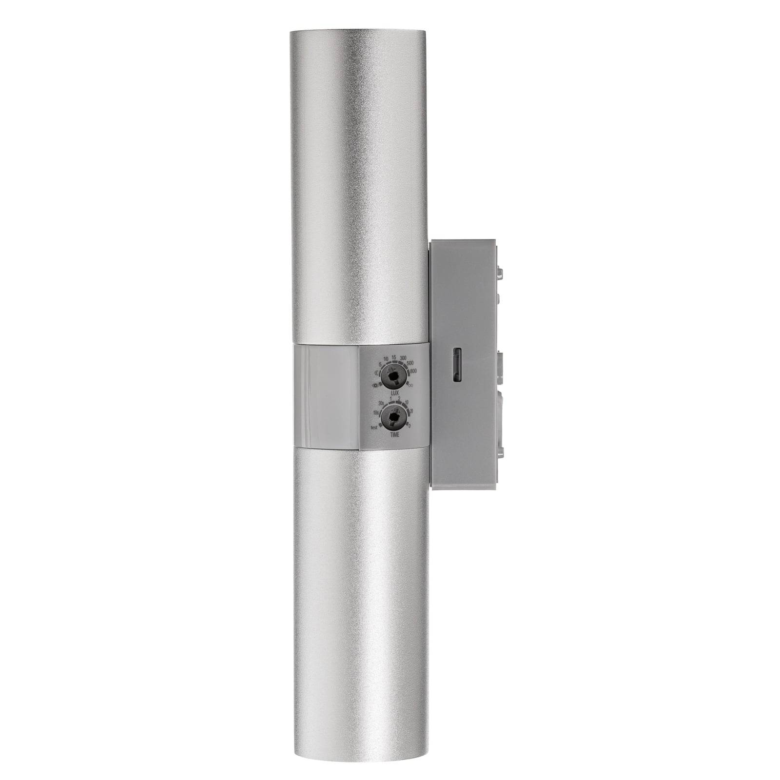 LED utevegglampe opp og ned med bevegelsessensor aluminium IP55 - Theben lysbilde