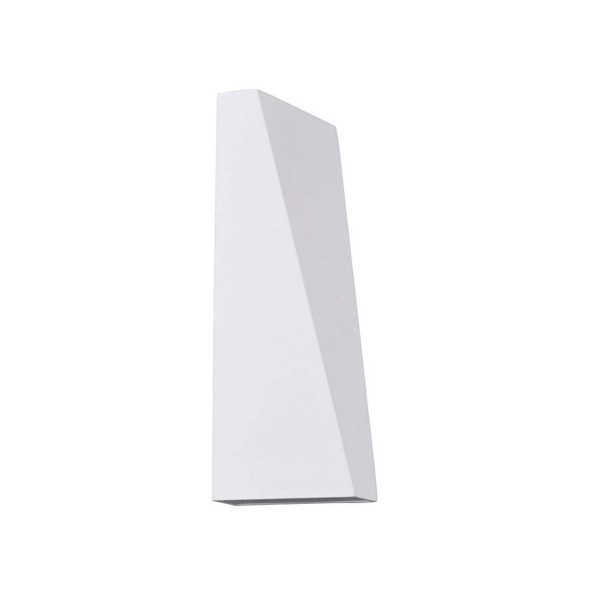 LED utevegglampe Times Square hvit opp og ned IP54 detalj