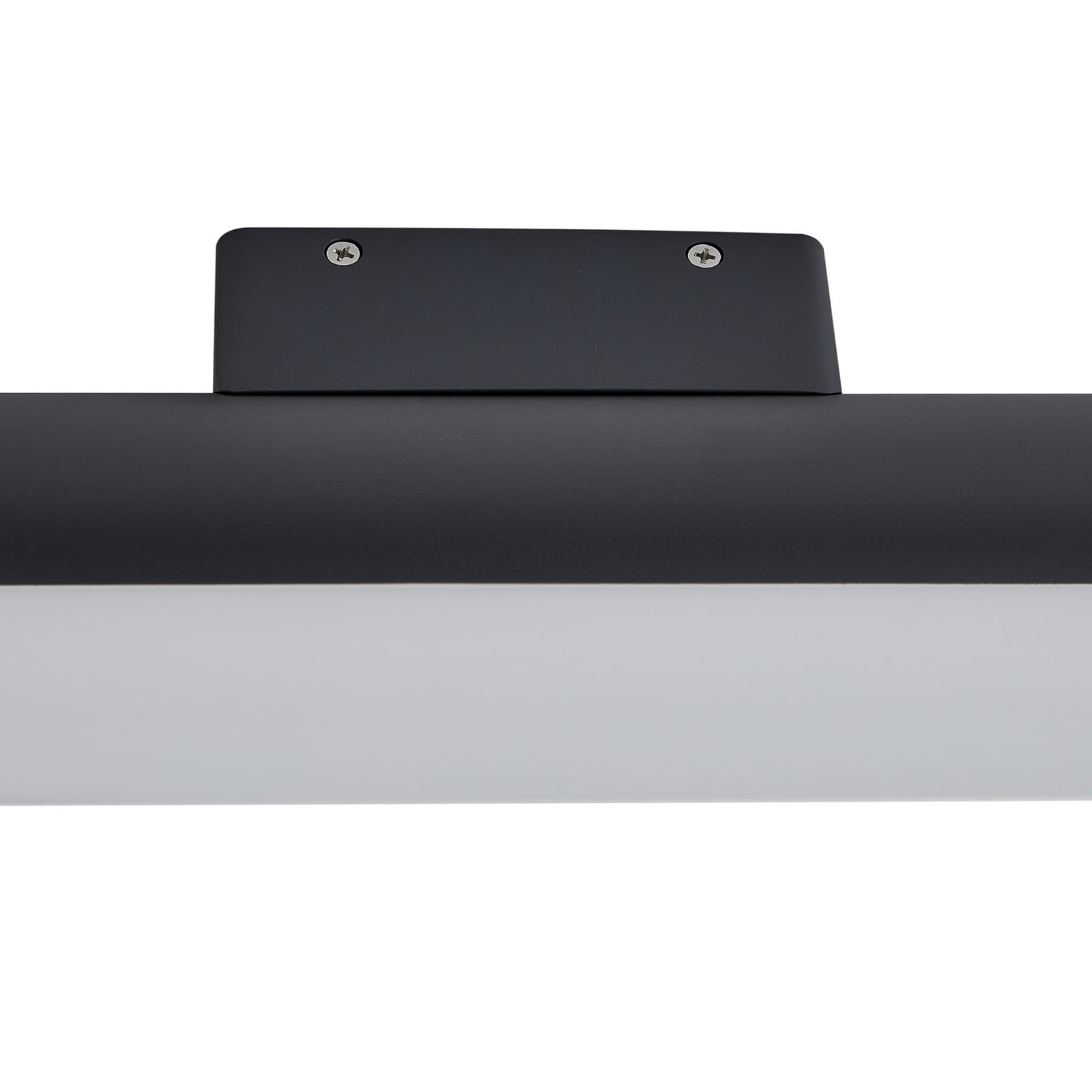 LED utevegglampe Tuberia antrasitt lysdetalj