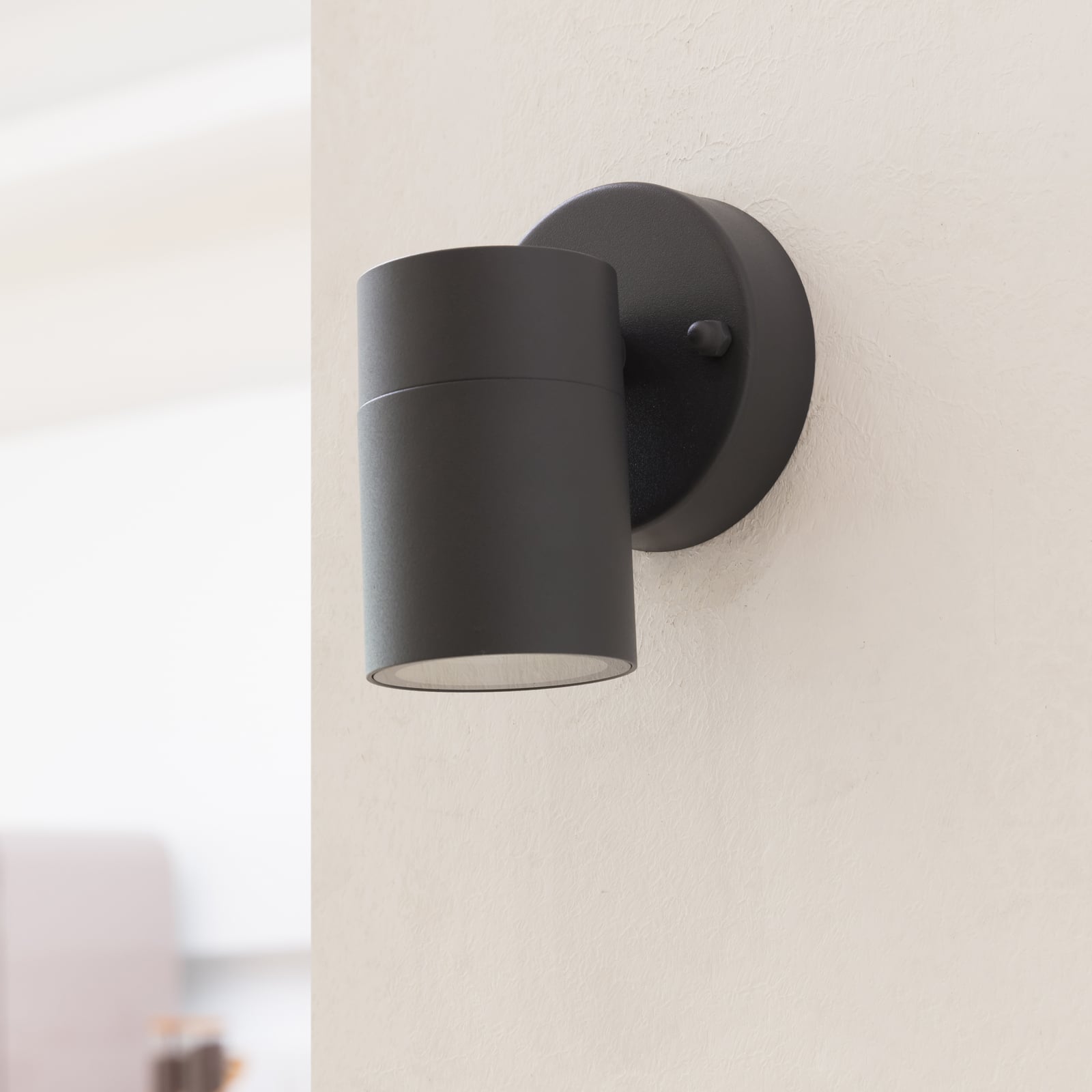 LED utevegglampe Tulimar dimbar baksiden