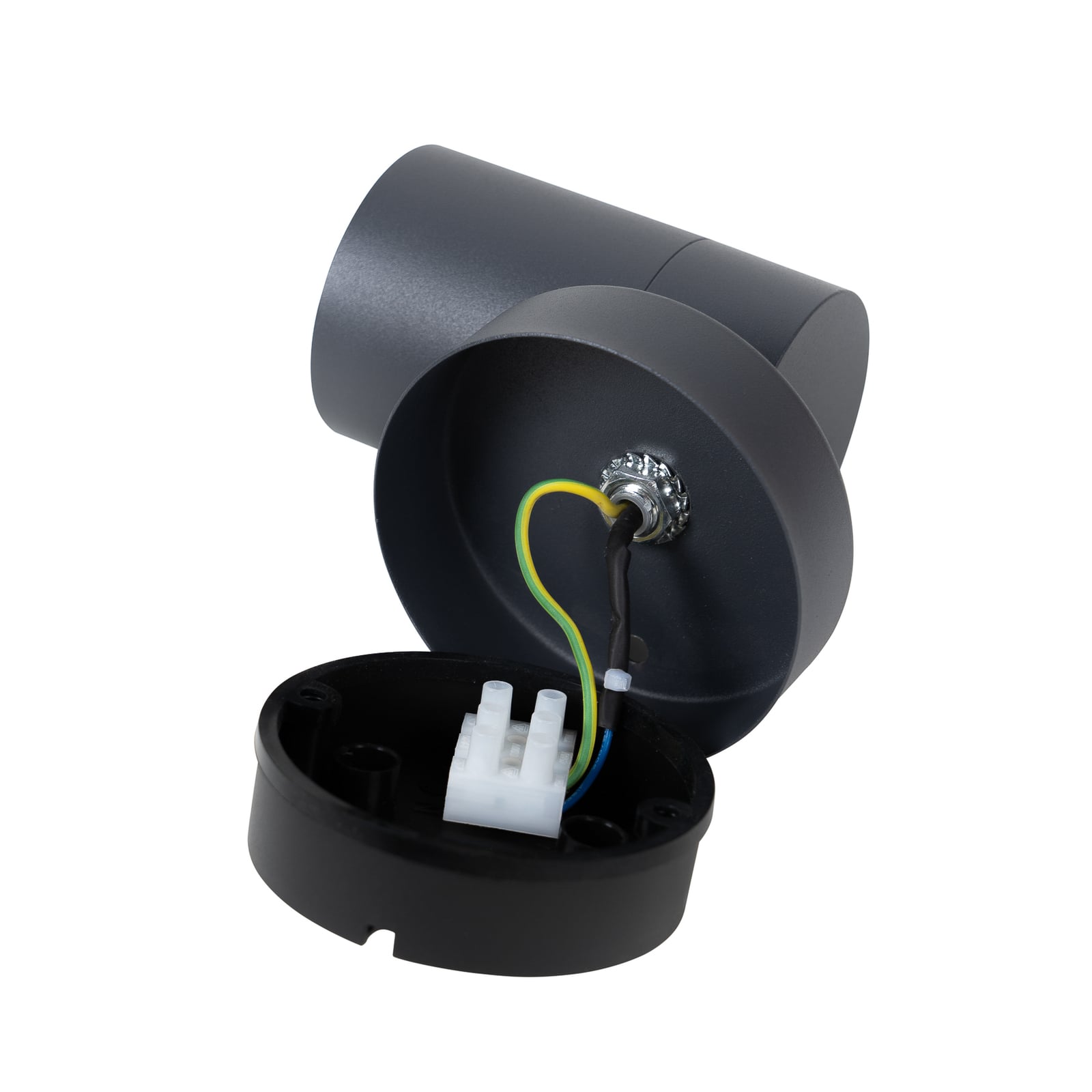 LED utevegglampe Tulimar dimbar GU10 antrasitt IP44 - Prios