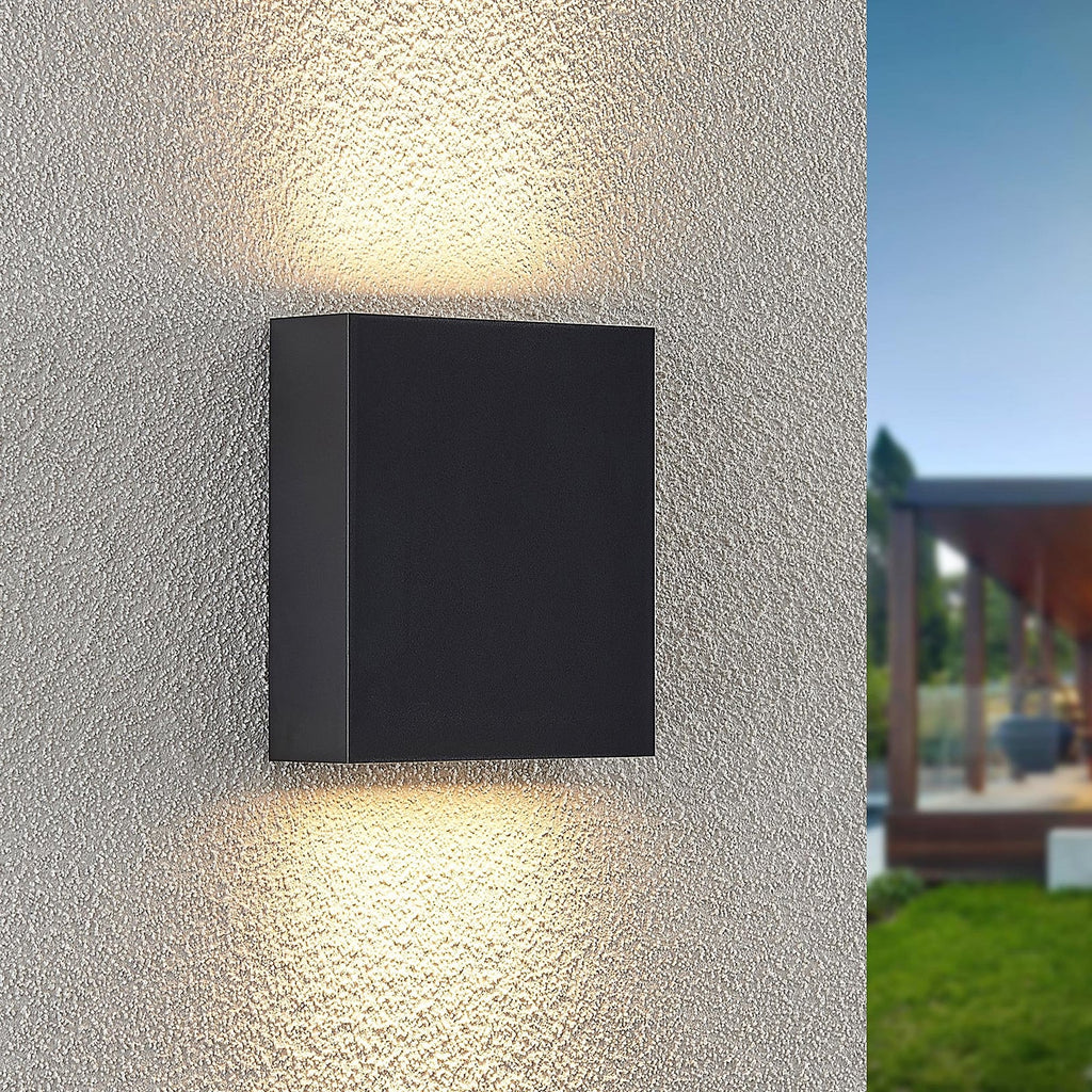 LED utevegglampe Ugar opp og ned antrasitt forfra