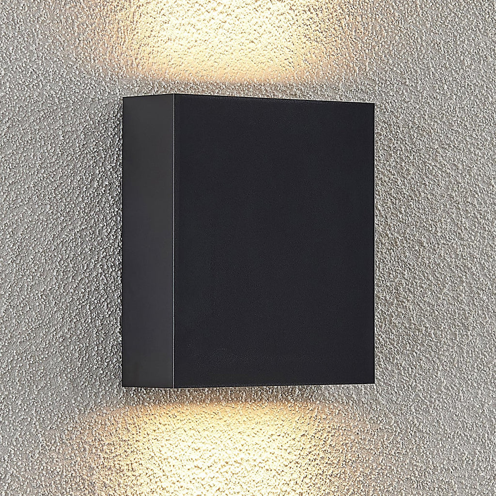 LED utevegglampe Ugar opp og ned antrasitt bakside