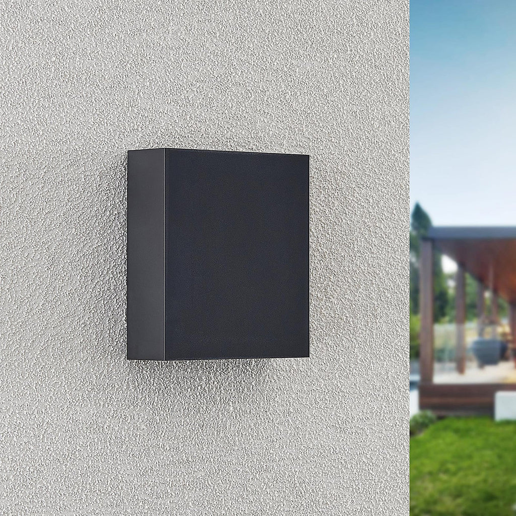 LED utevegglampe Ugar opp og ned antrasitt med veggfeste