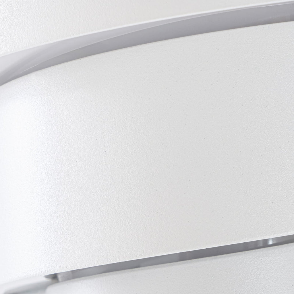 LED utevegglampe Valir hvit tre skjermer IP54 opplyst