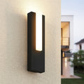 LED utevegglampe Virgalia antrasitt forfra
