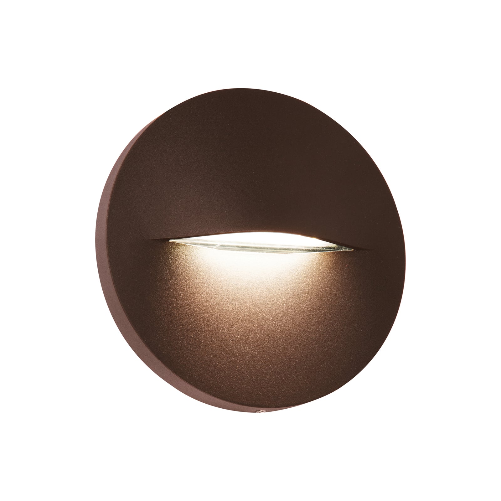 LED utevegglampe Vita rund aluminium Ø14 cm IP65 fra Viokef