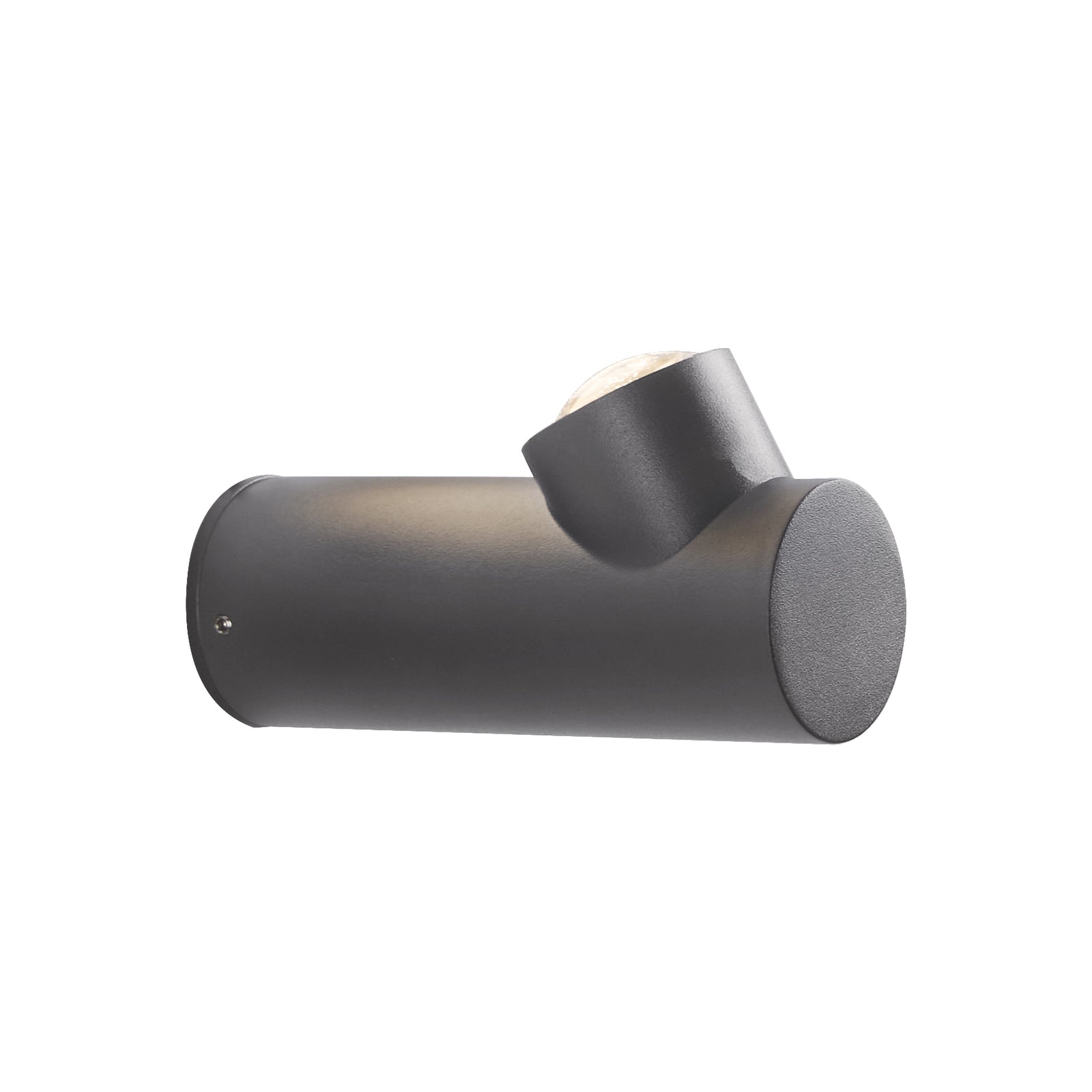 LED utevegglampe Vox mørkegrå aluminium IP54 fra front