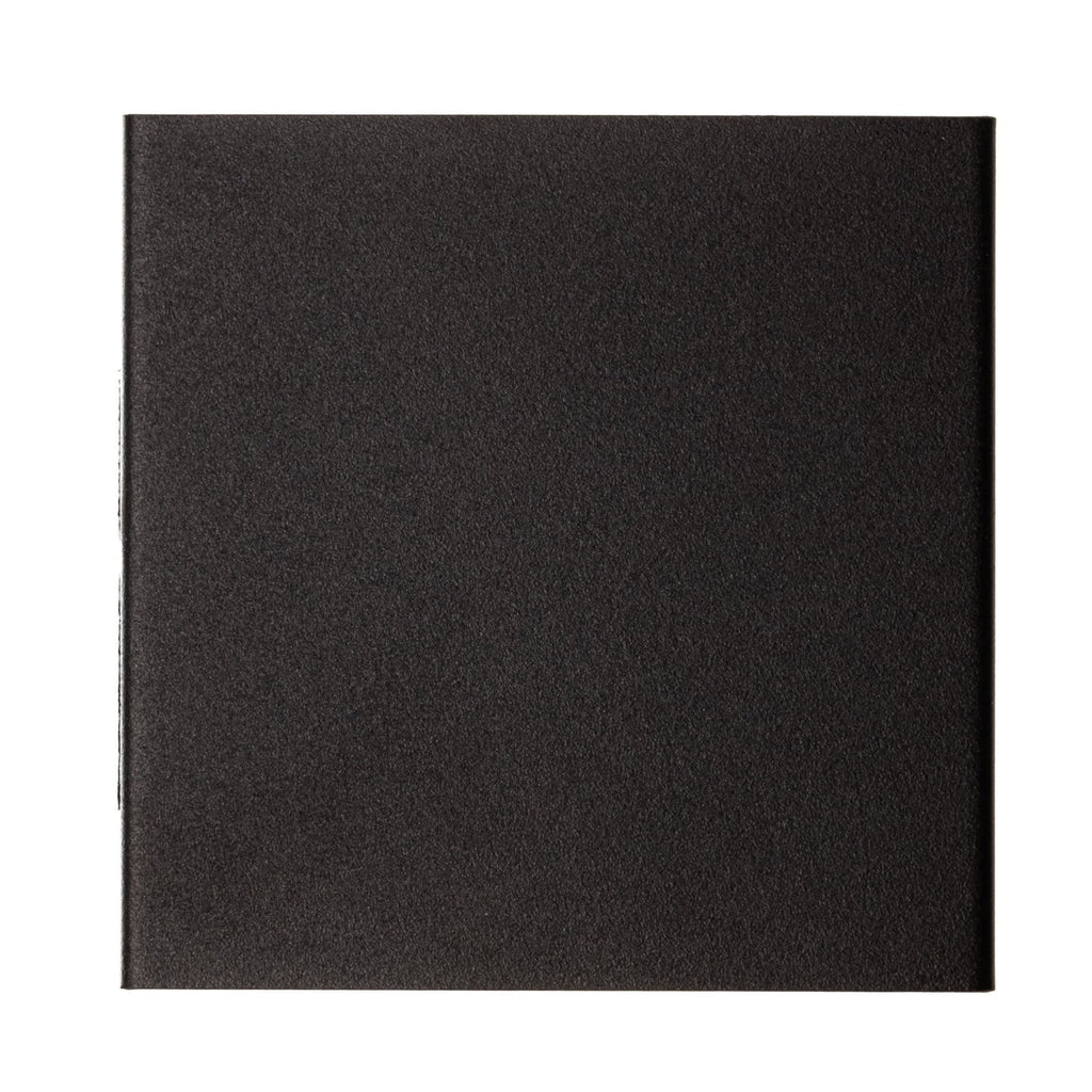 Nærbilde av LED utevegglampe Wall kubisk svart 10x10 cm IP44