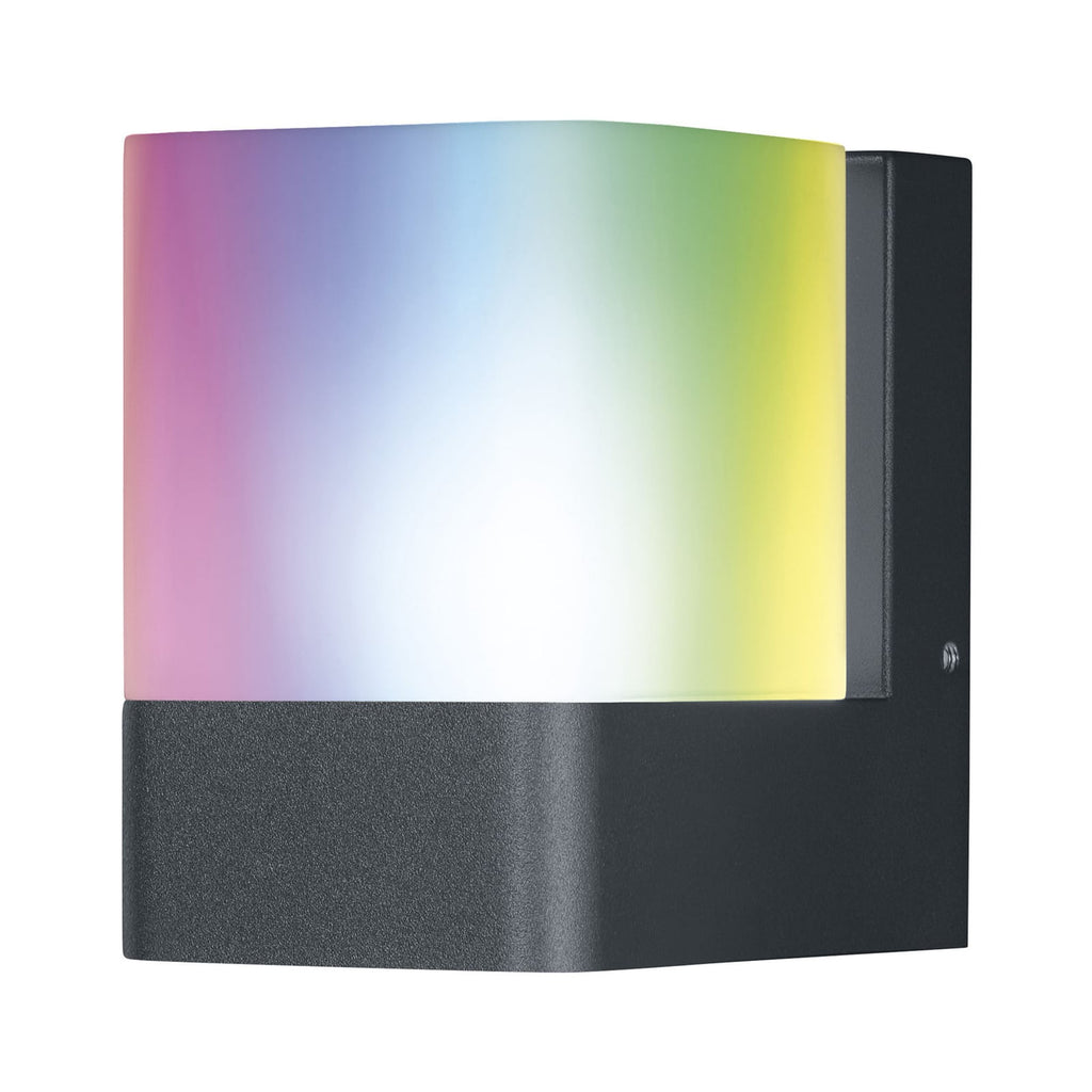 LED utevegglampe WiFi RGBW dimbar antrasitt IP44 - LEDVANCE SMART+ detalj av diffusor