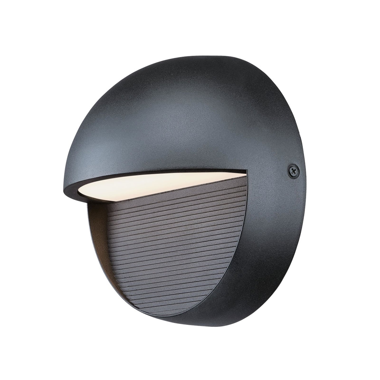 LED utevegglampe Winslett dimbar svart Ø16 cm IP44 - Westinghouse detalj