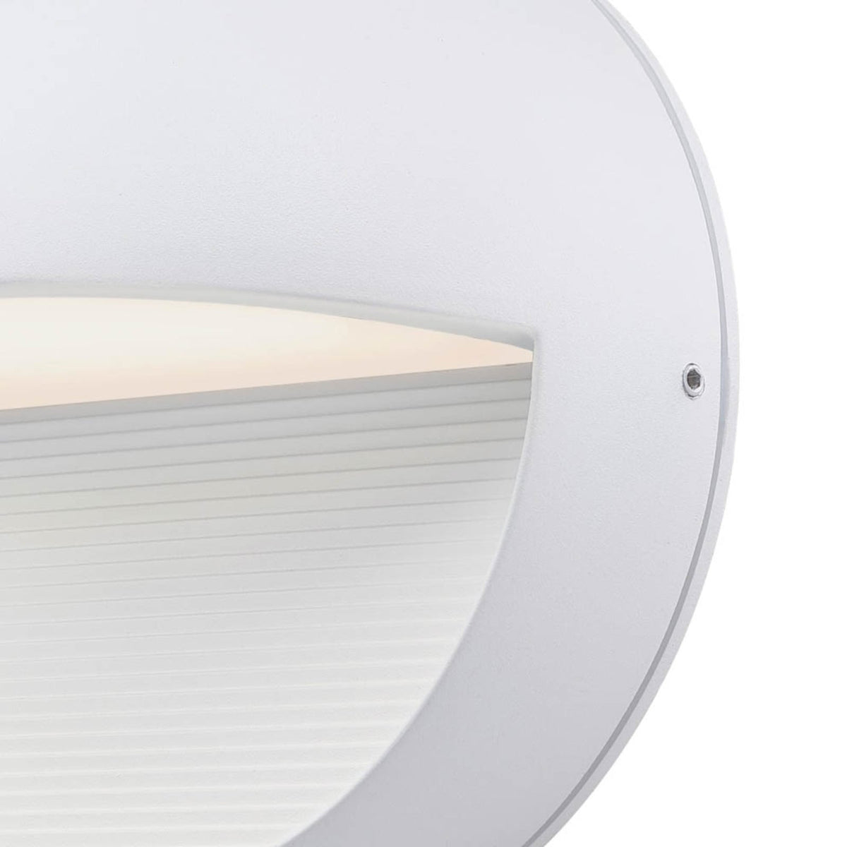 LED utevegglampe Winslett dimbar hvit bakside