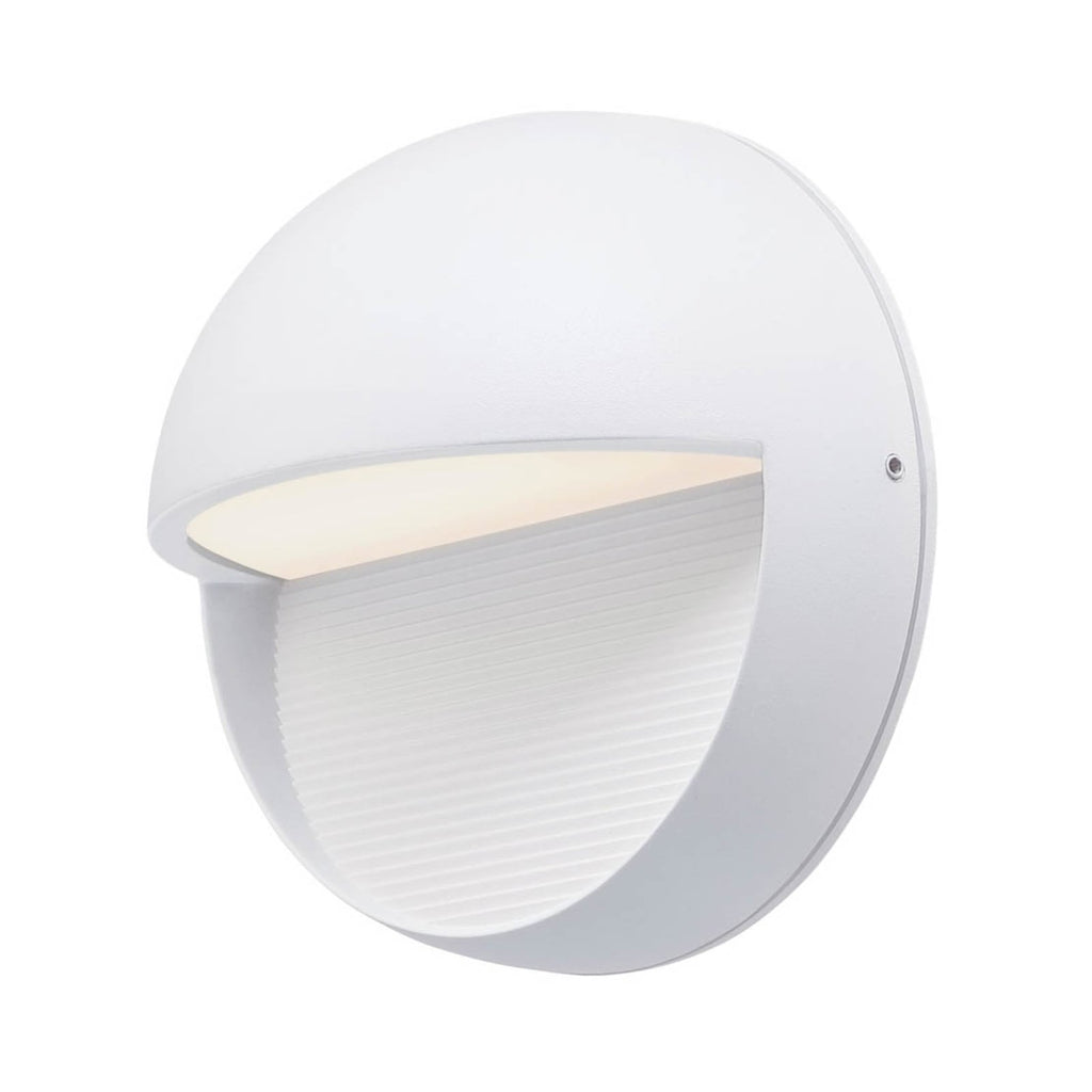 LED utevegglampe Winslett dimbar hvit front