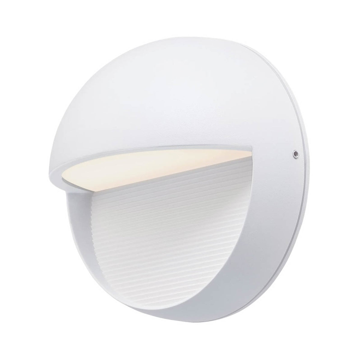 LED utevegglampe Winslett dimbar hvit front