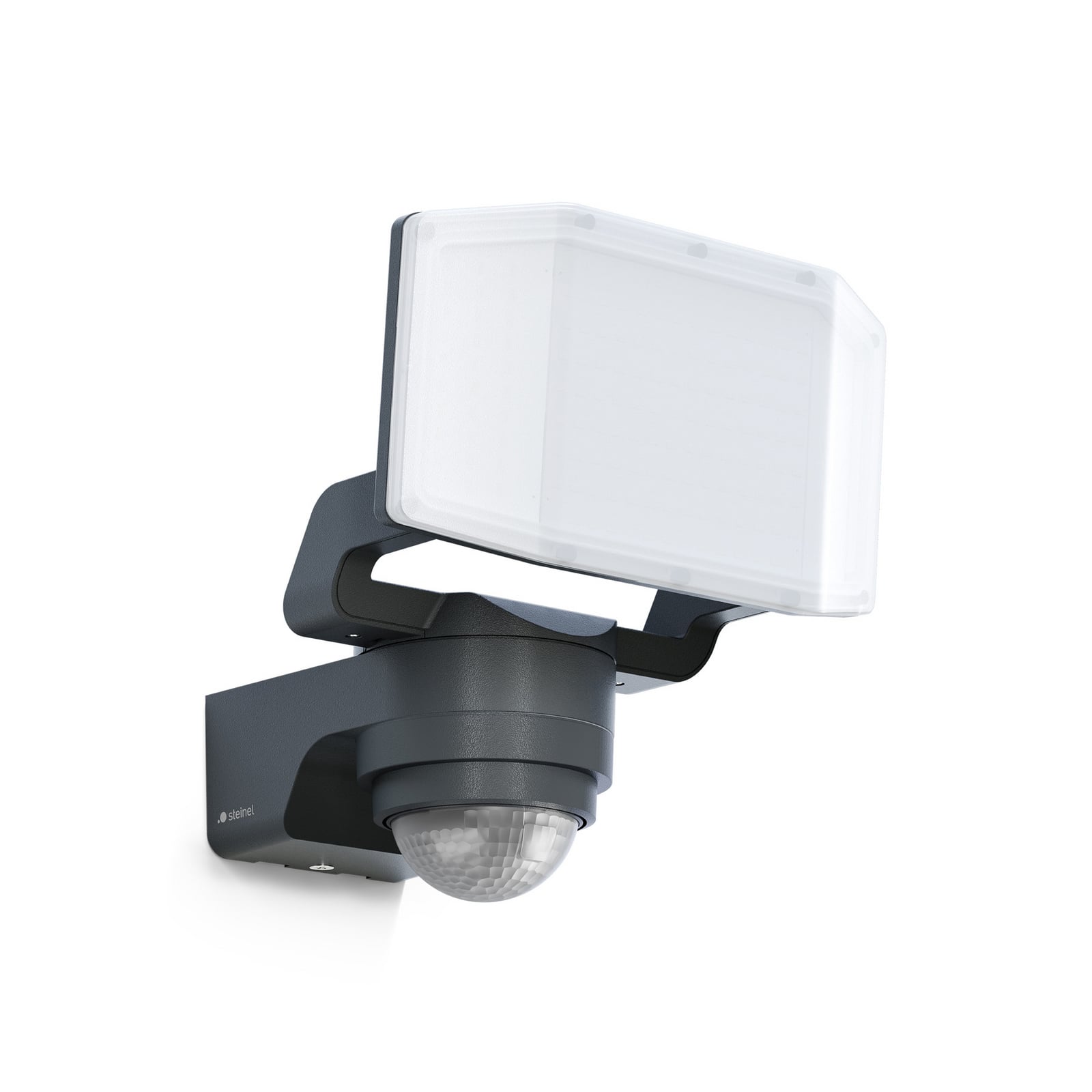 LED utevegglampe XLED PRO Expanse SC forfra i antrasitt