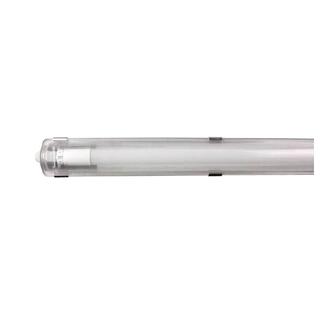 LED våtromsarmatur Aqua-Promo 24W 157,2 cm IP65 hvit bakside