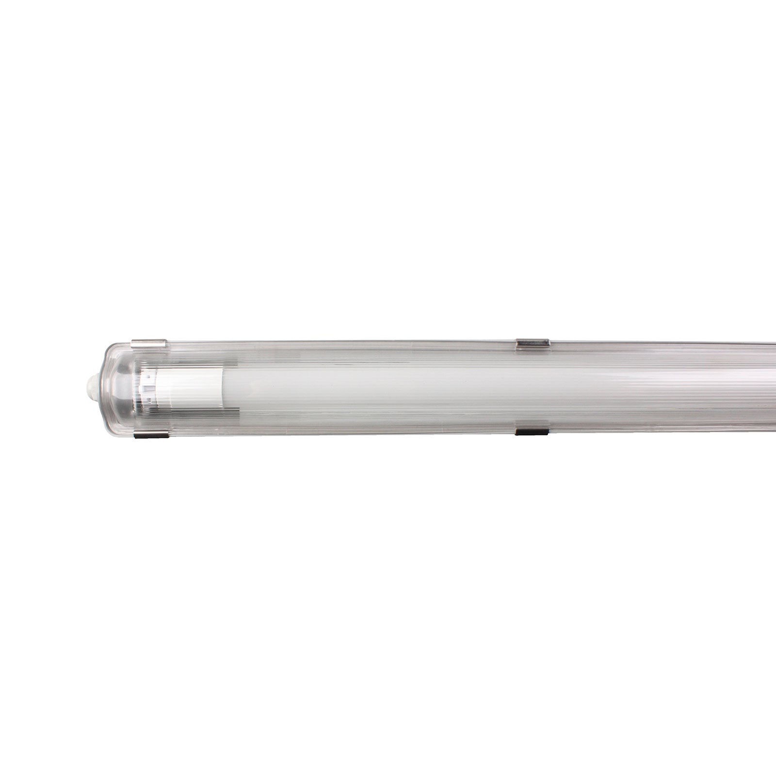 LED våtromsarmatur Aqua-Promo 24W 157,2 cm IP65 hvit bakside