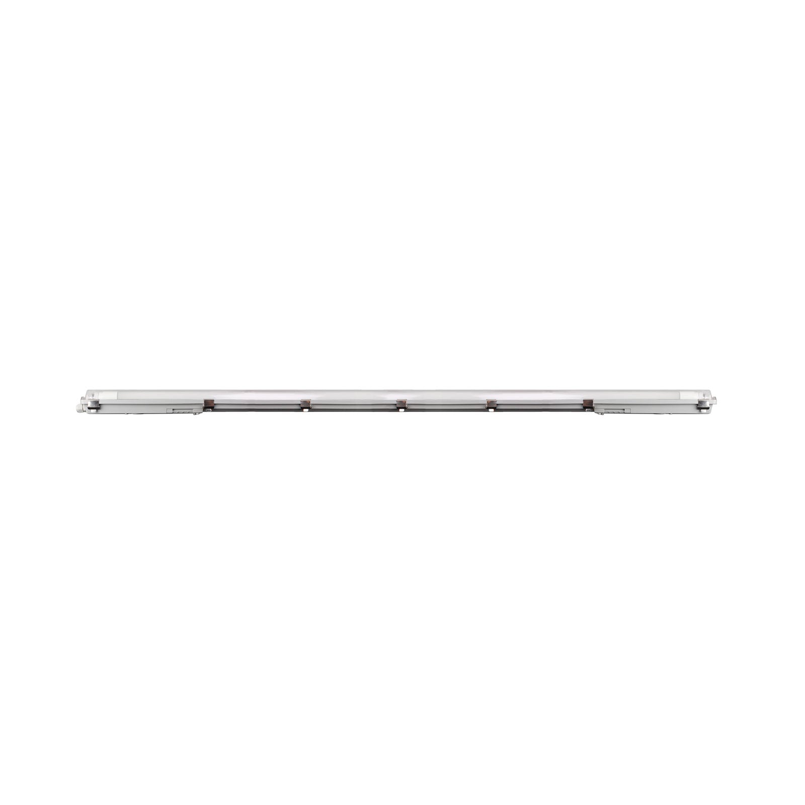 Montert LED våtromsarmatur Aqua-Promo 24W 157,2 cm IP65 hvit i våtrom